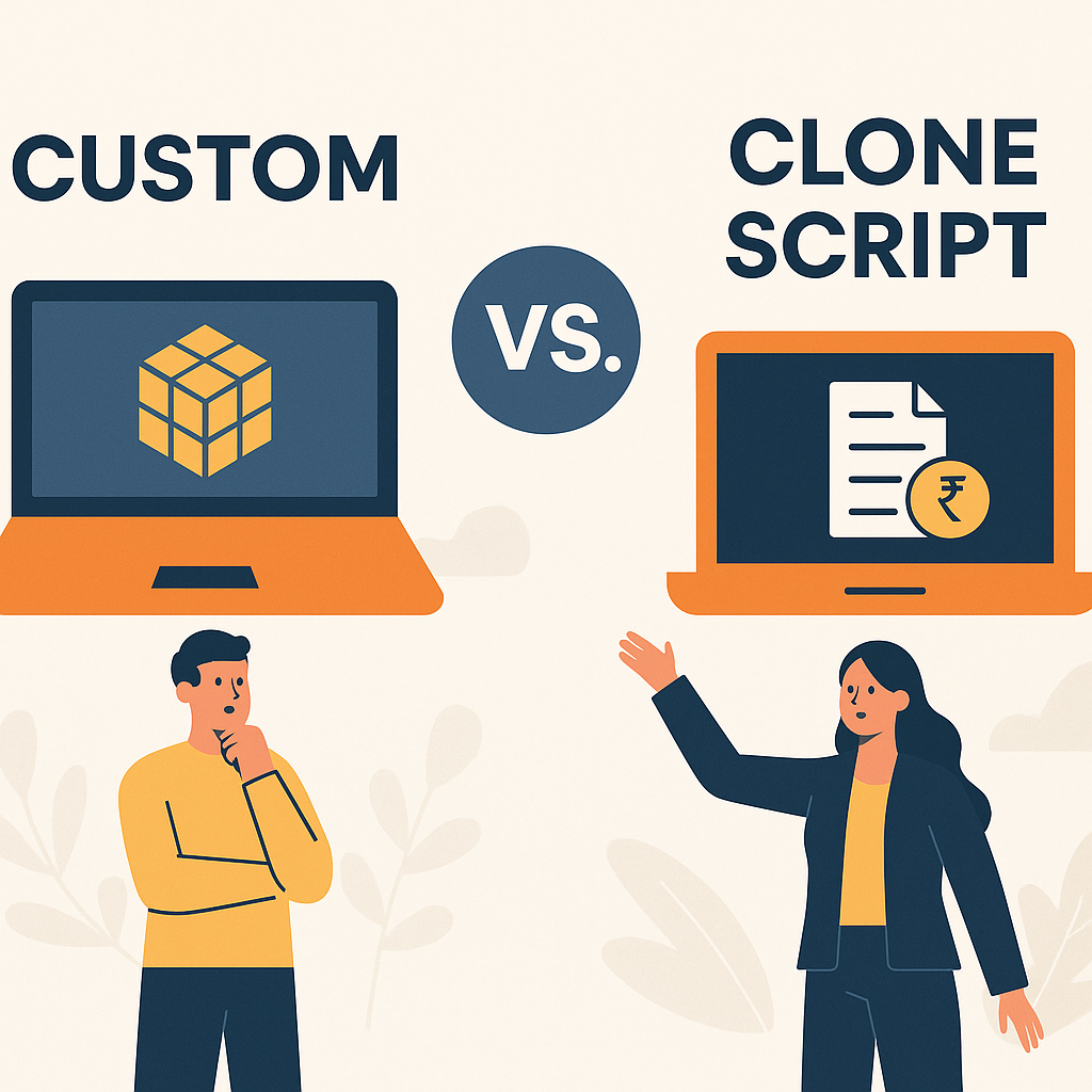 Comparing custom cashback platform and clone script